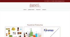 Desktop Screenshot of egescosrl.com