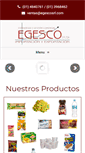 Mobile Screenshot of egescosrl.com